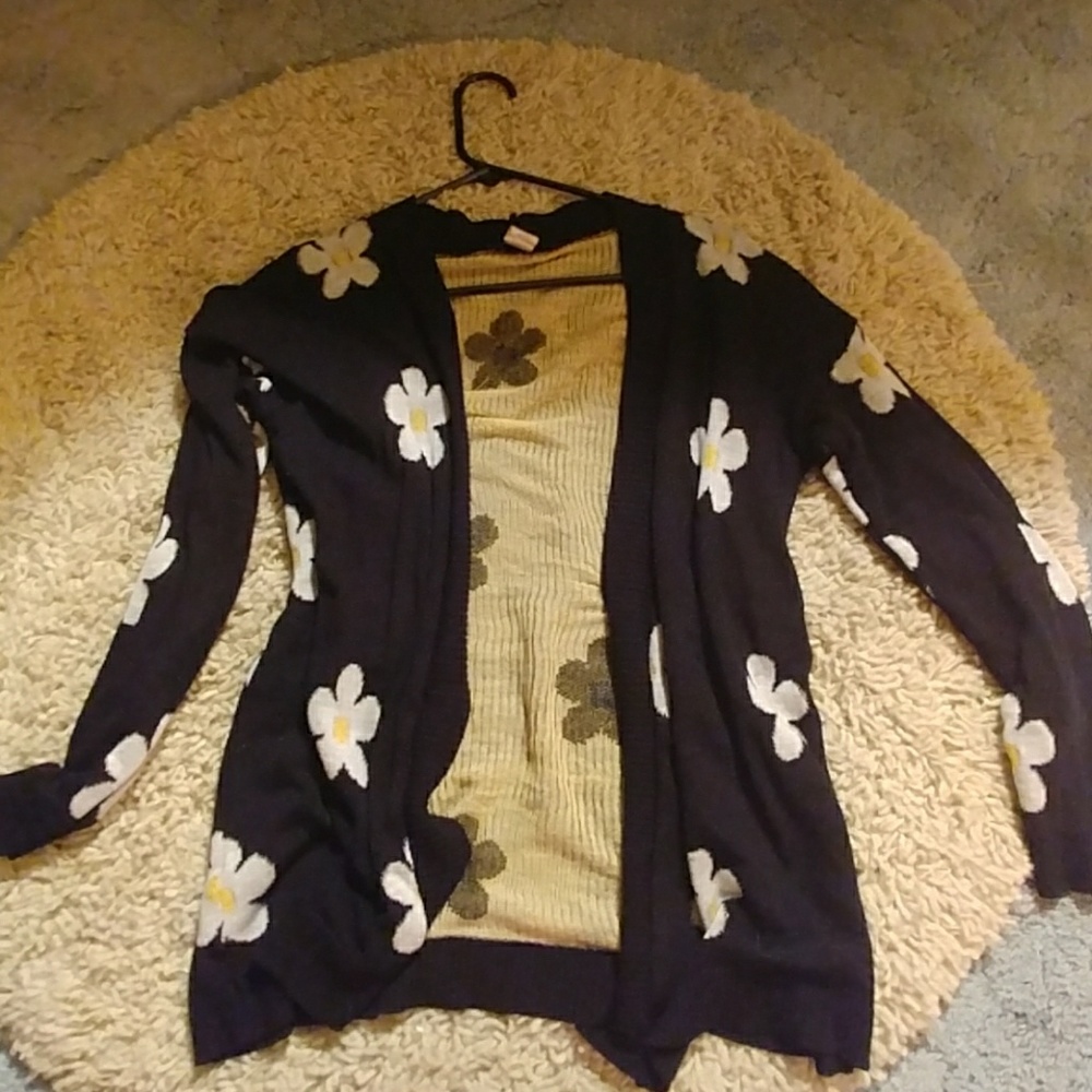 Windsor Daisy Print Cardigan